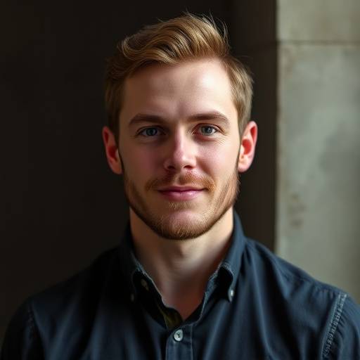 Headshot of Ethan Caldwell, a Shakespearean Performance instructor.