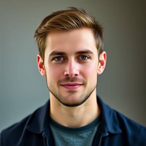 Headshot of Ethan Caldwell, acting instructor